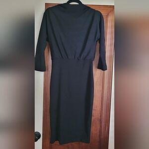 Badgley Mischka black cocktail dress